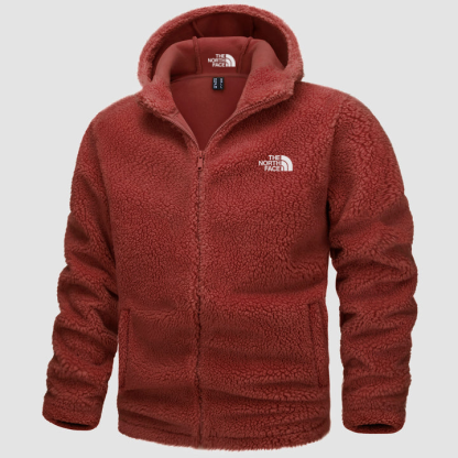 Chaqueta Sherpa con capucha y forro polar para hombre