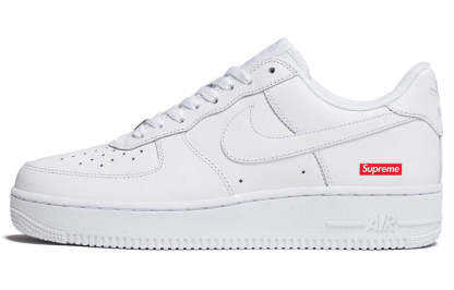 Nkhjgike Supreme x Air Force 1 Low 'Box Logo - White' CU9225-100