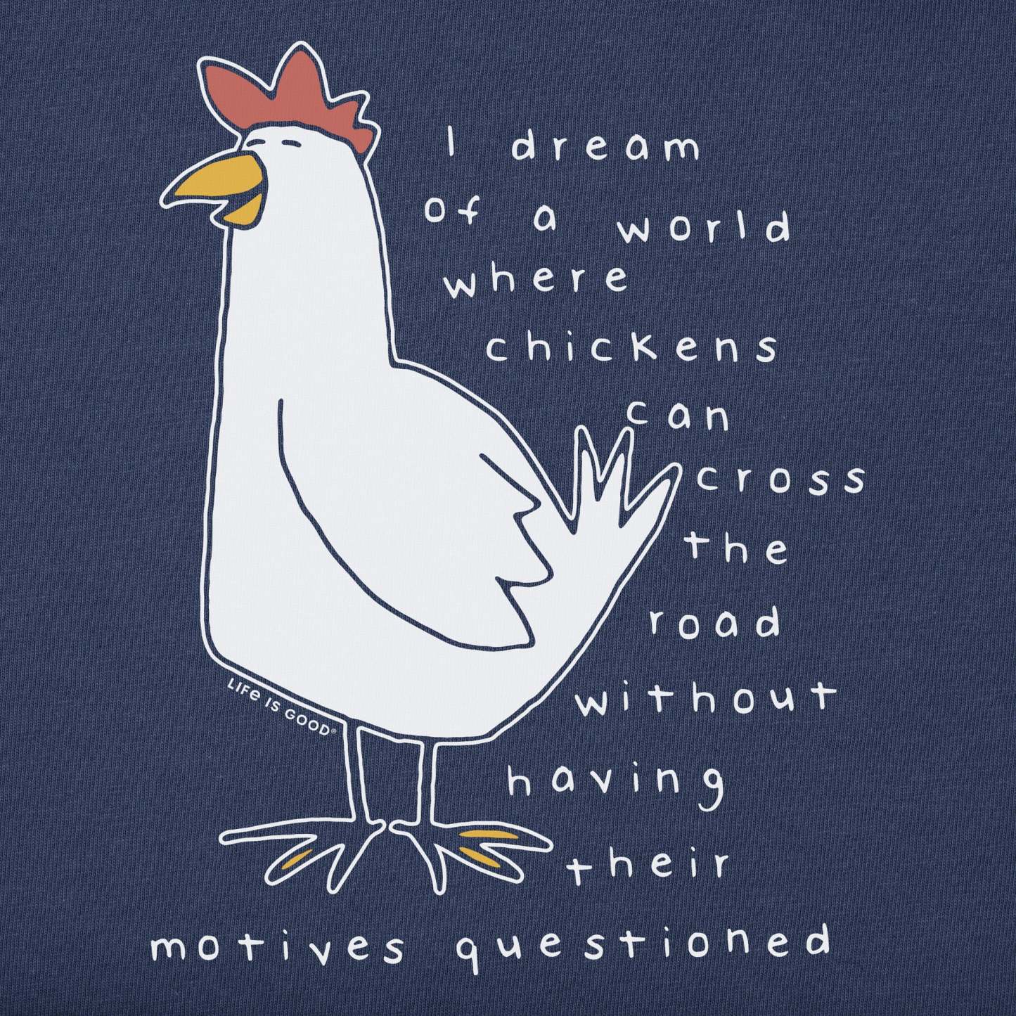 Women's Chicken Motives Short Sleeve Tee