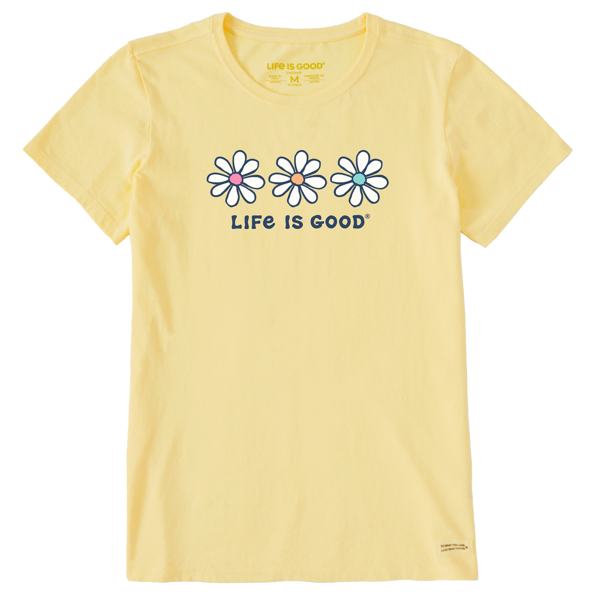 Women's 3 Daisies Short Sleeve Crusher Tee