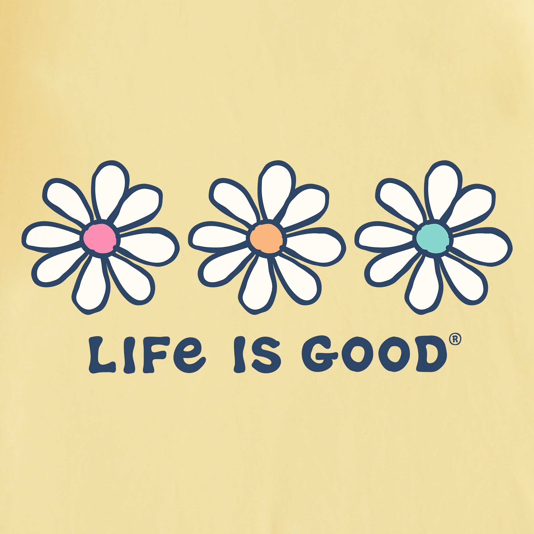 Women's 3 Daisies Short Sleeve Crusher Tee
