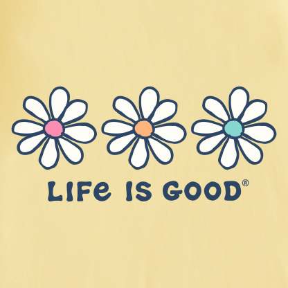 Women's 3 Daisies Short Sleeve Crusher Tee