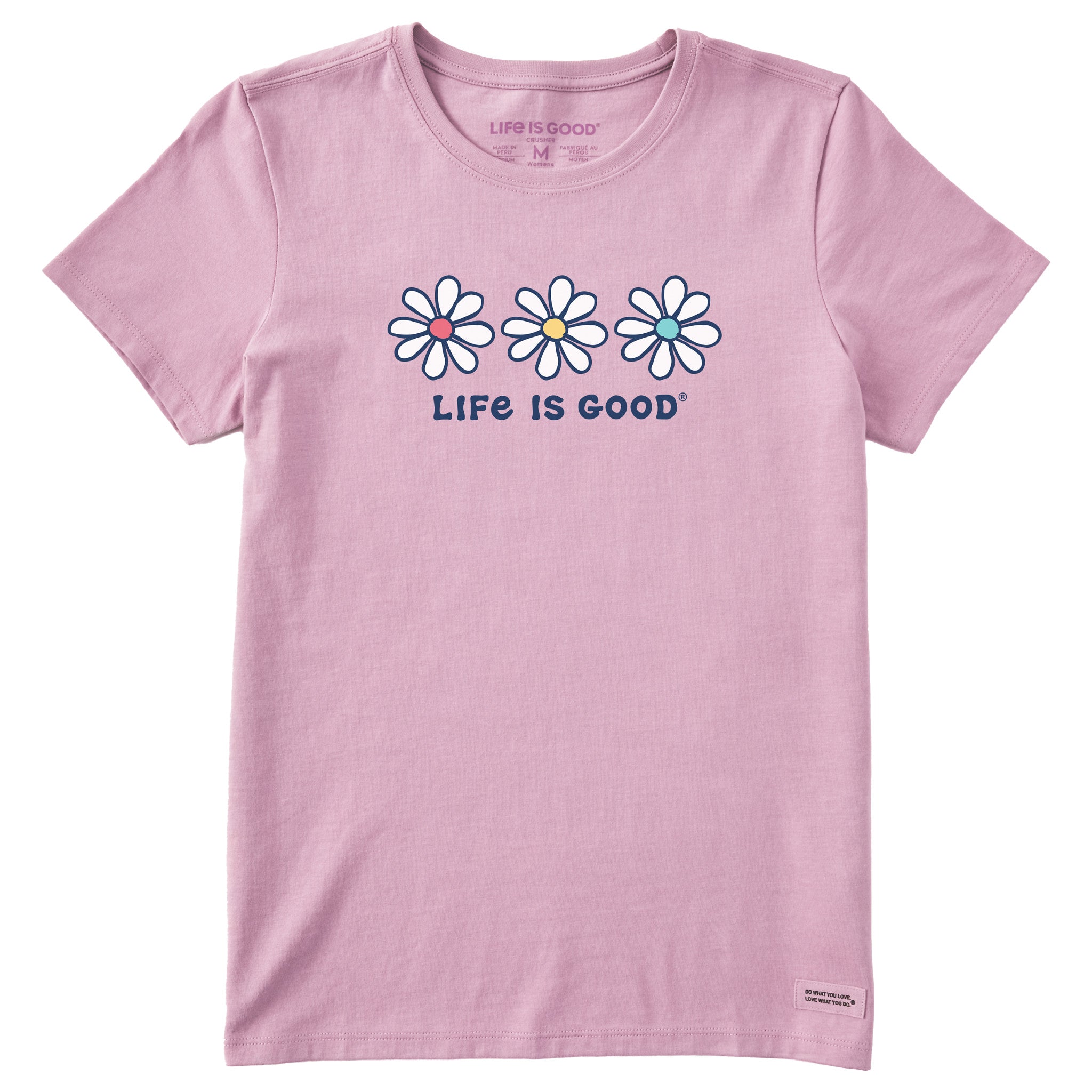 Women's 3 Daisies Short Sleeve Crusher Tee