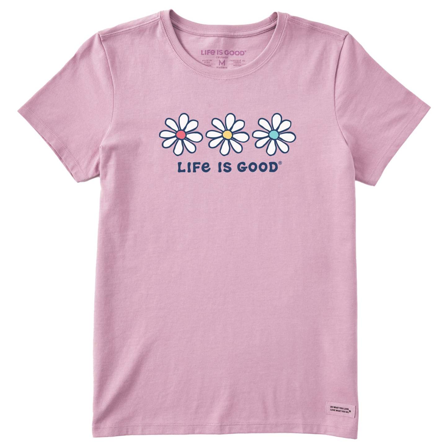 Women's 3 Daisies Short Sleeve Crusher Tee