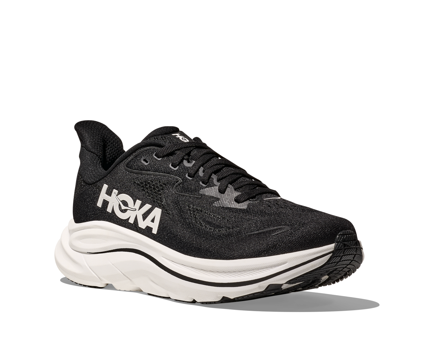 Clifton 10 Wide Black White – Men’s