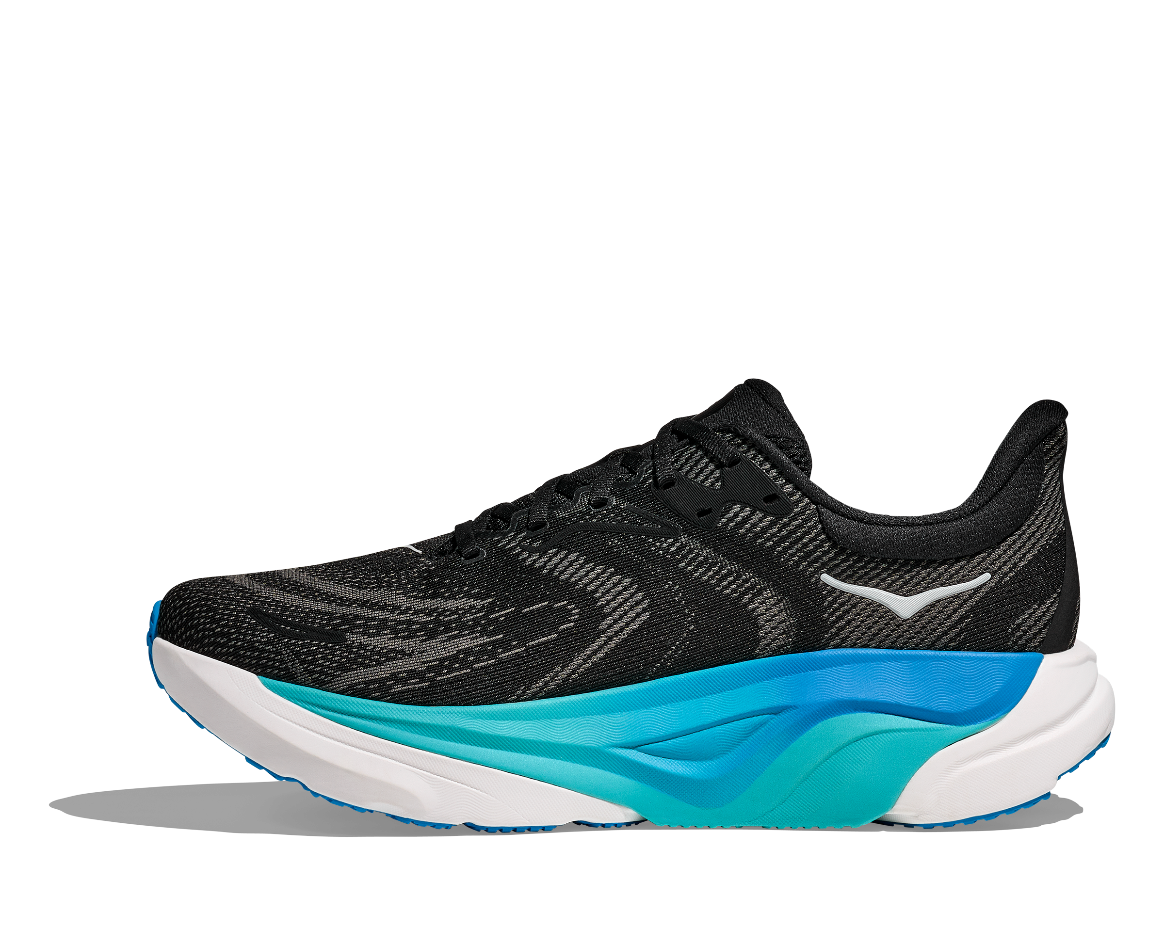 Arahi 8 Wide Black Skyward Blue – Men’s