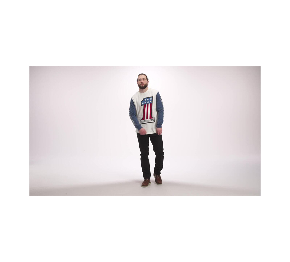 #1 Racing Long Sleeve Tee