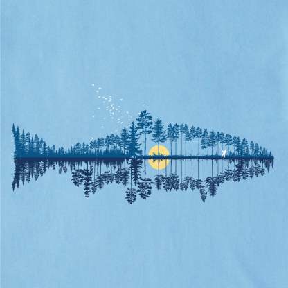 Men's Fishscape Short Sleeve Tee