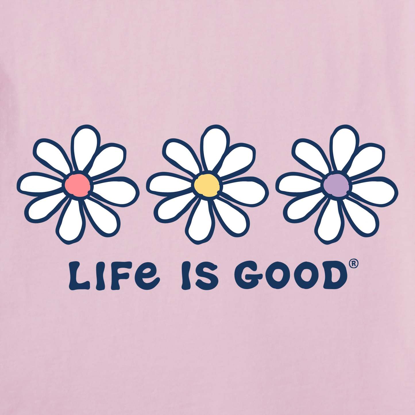Women's 3 Daisies Short Sleeve Crusher Tee