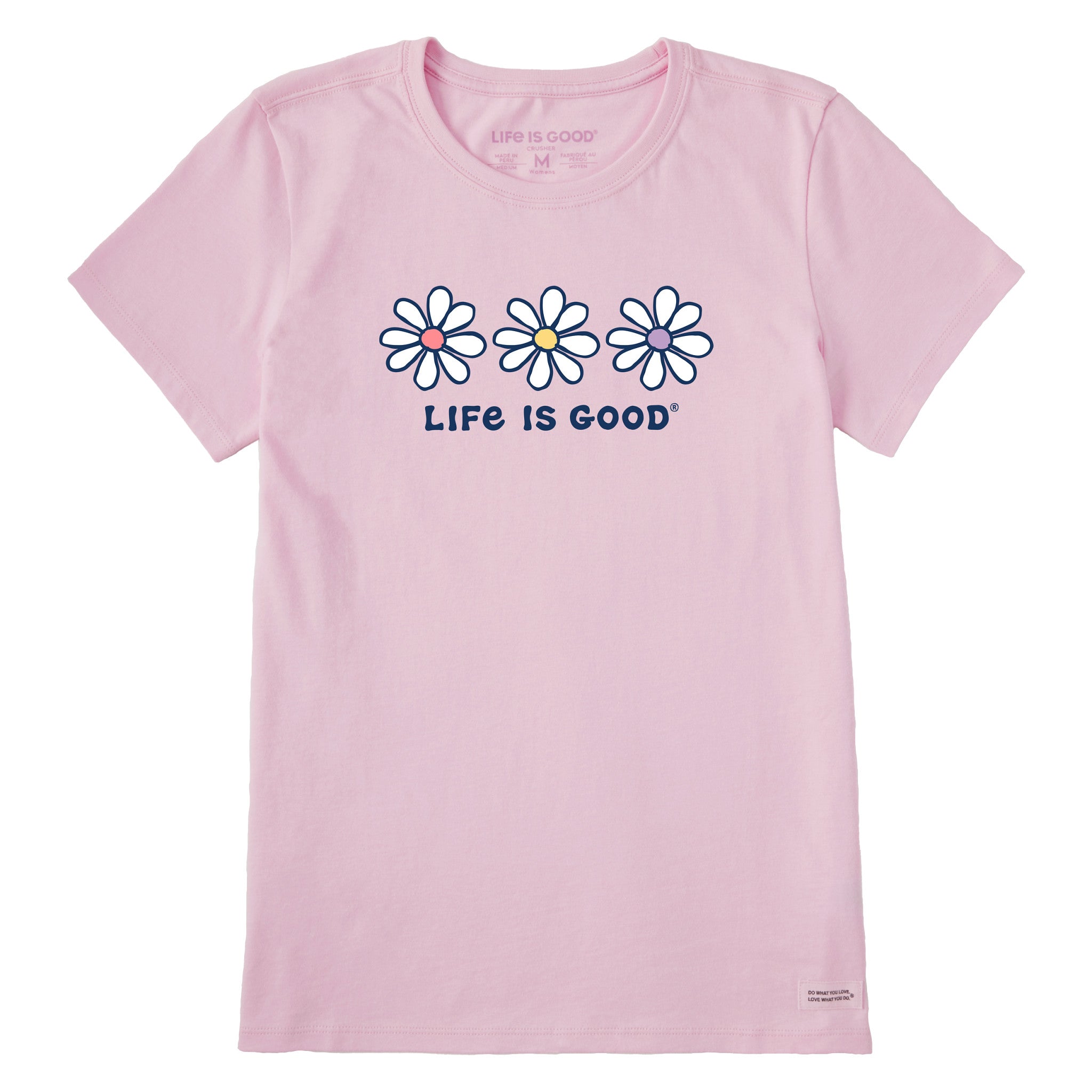 Women's 3 Daisies Short Sleeve Crusher Tee