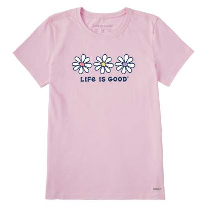 Women's 3 Daisies Short Sleeve Crusher Tee