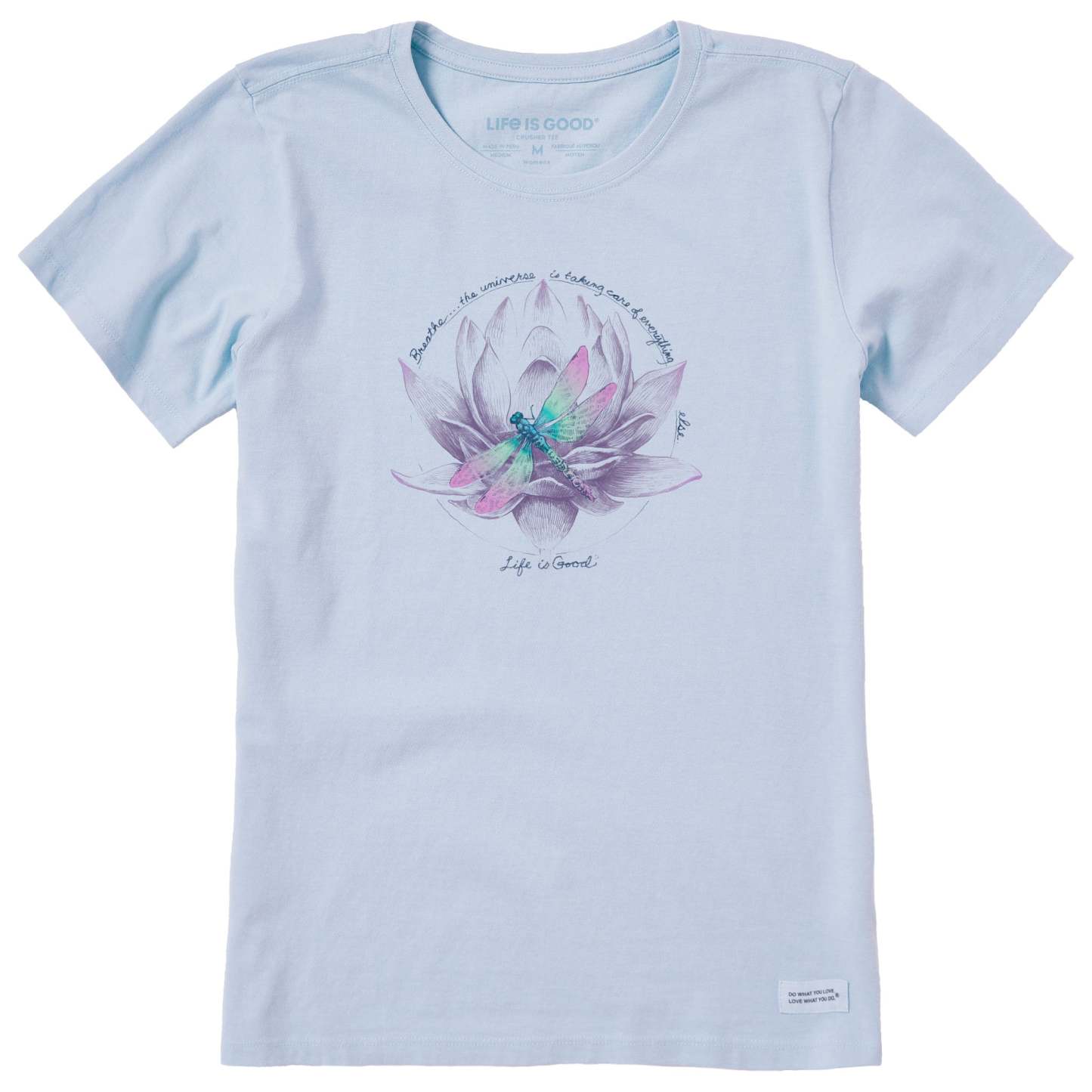 Women's Dragonfly Lotus Breathe Short Sleeve Tee