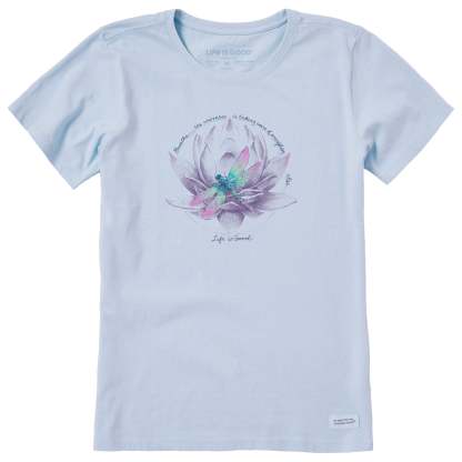 Women's Dragonfly Lotus Breathe Short Sleeve Tee
