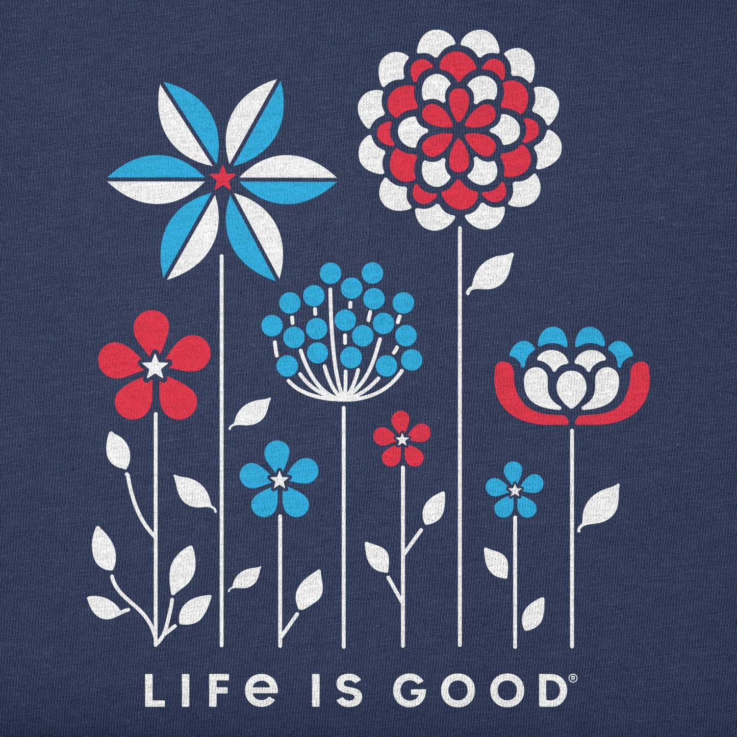 Women's Americana Flowers Crusher Tank