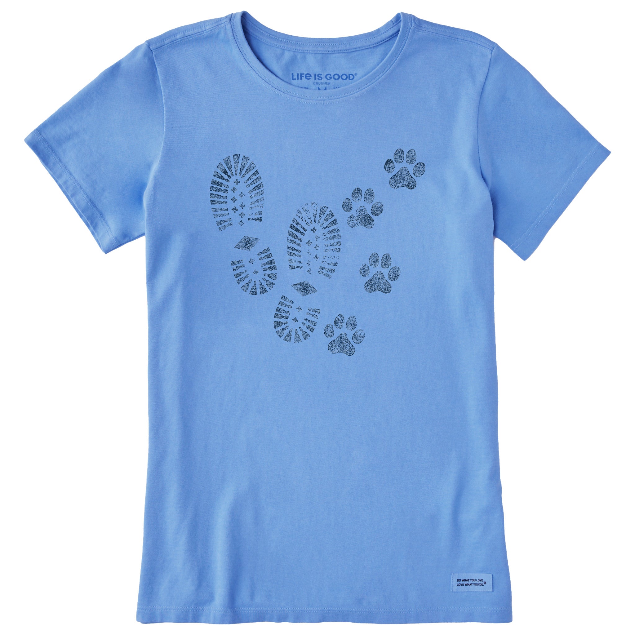 Women's Trails & Tails Short Sleeve Crusher Tee