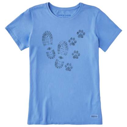 Women's Trails & Tails Short Sleeve Crusher Tee