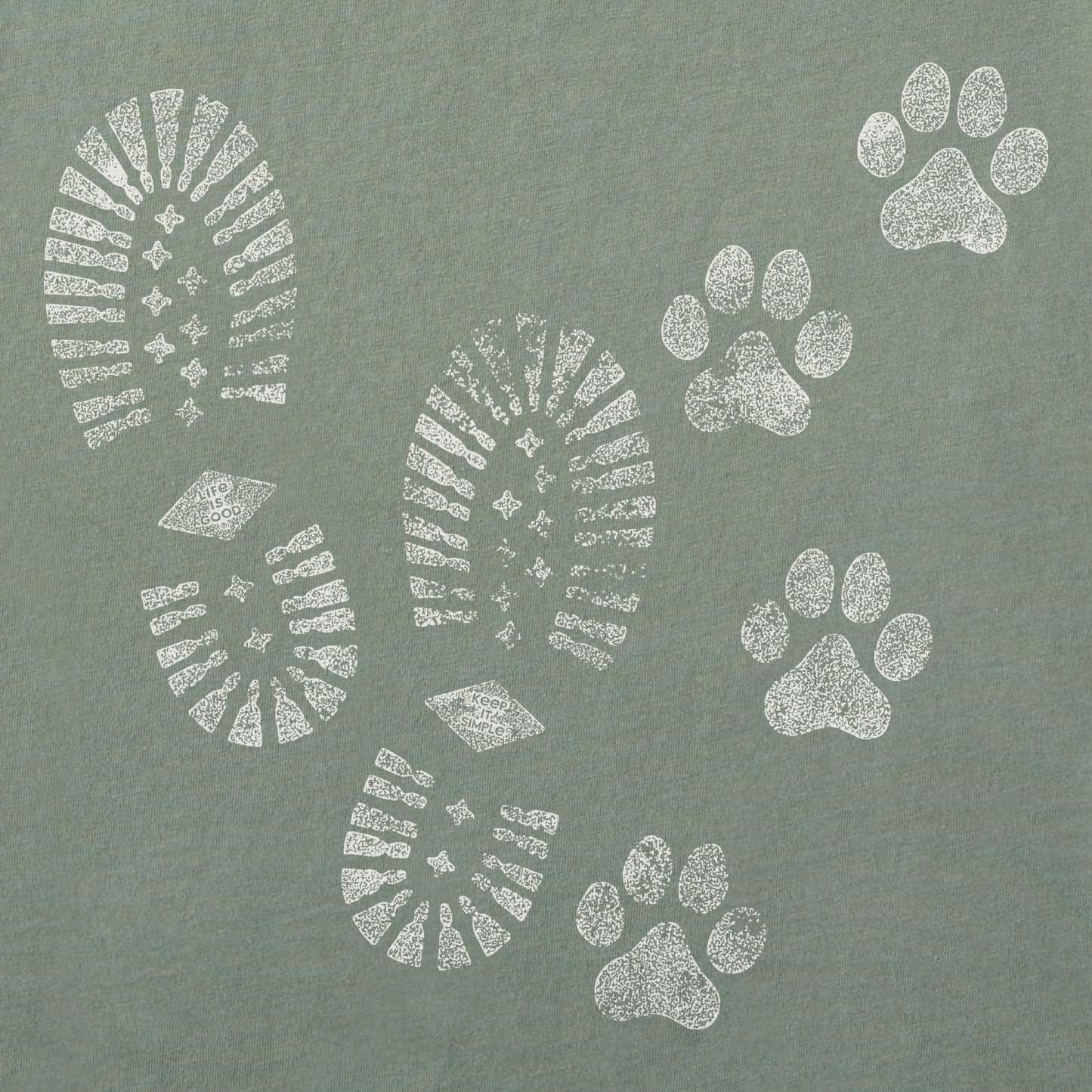 Women's Trails & Tails Short Sleeve Crusher Tee