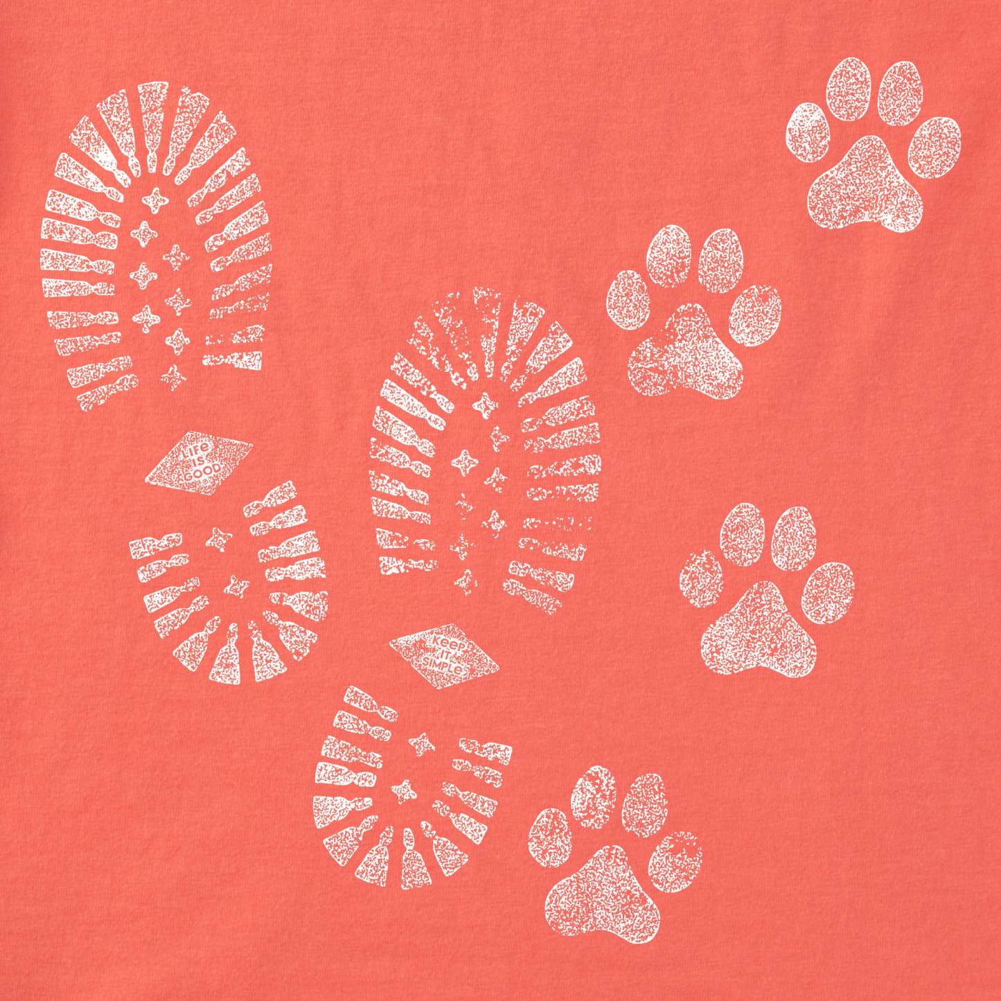 Women's Trails & Tails Short Sleeve Crusher Tee