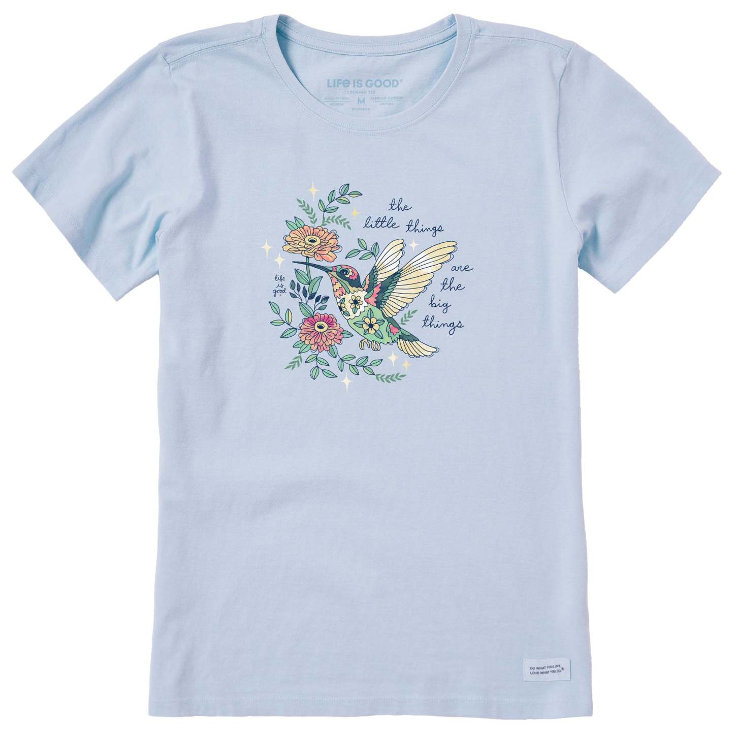 Women's Little Thing Hummingbird Short Sleeve Crusher Tee