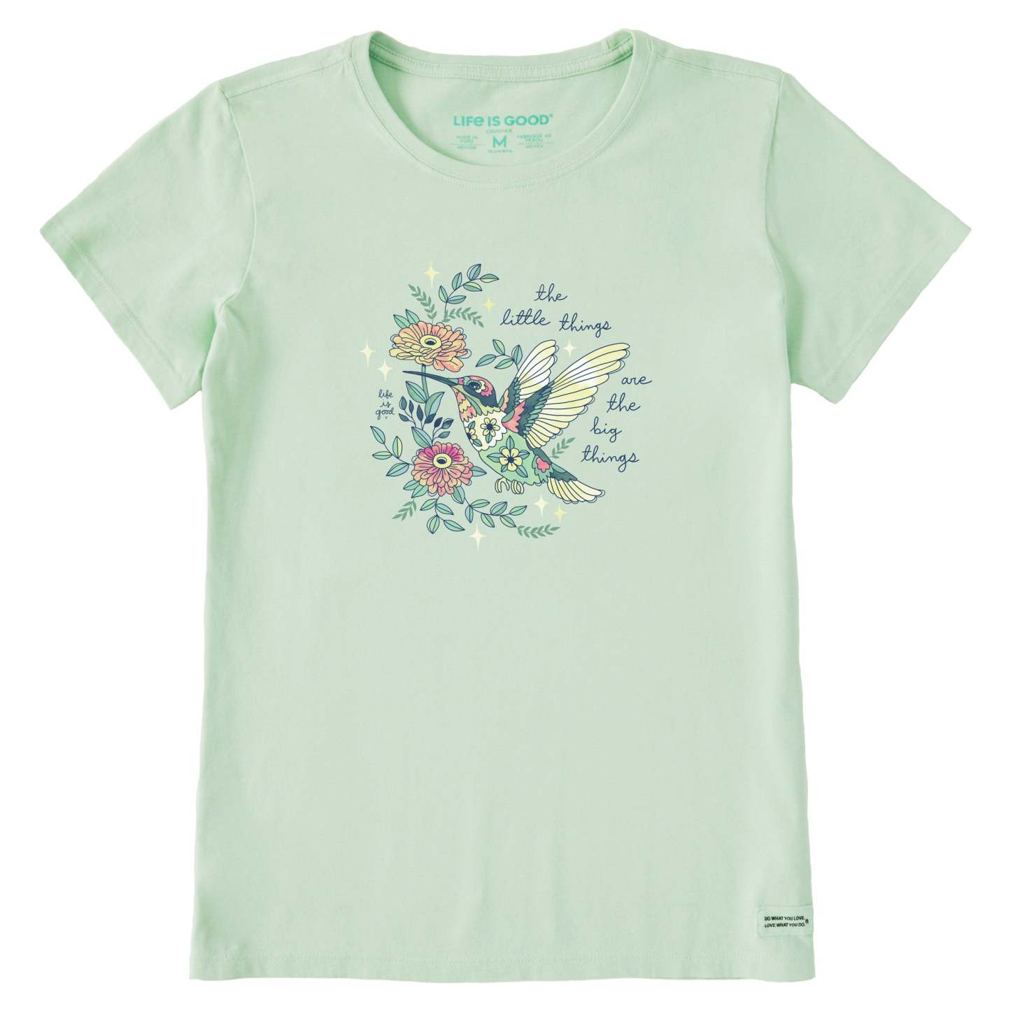 Women's Little Thing Hummingbird Short Sleeve Crusher Tee
