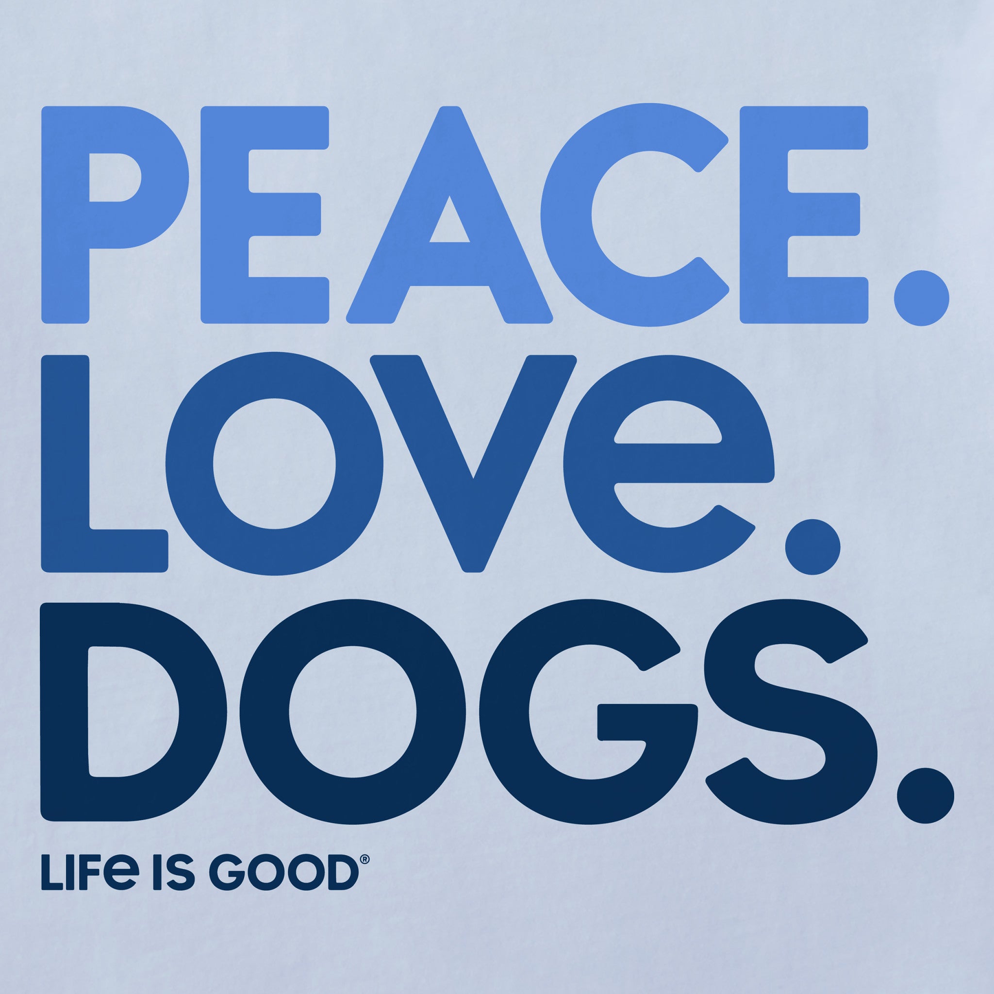 Women's Peace Love Dogs Short Sleeve Crusher Tee