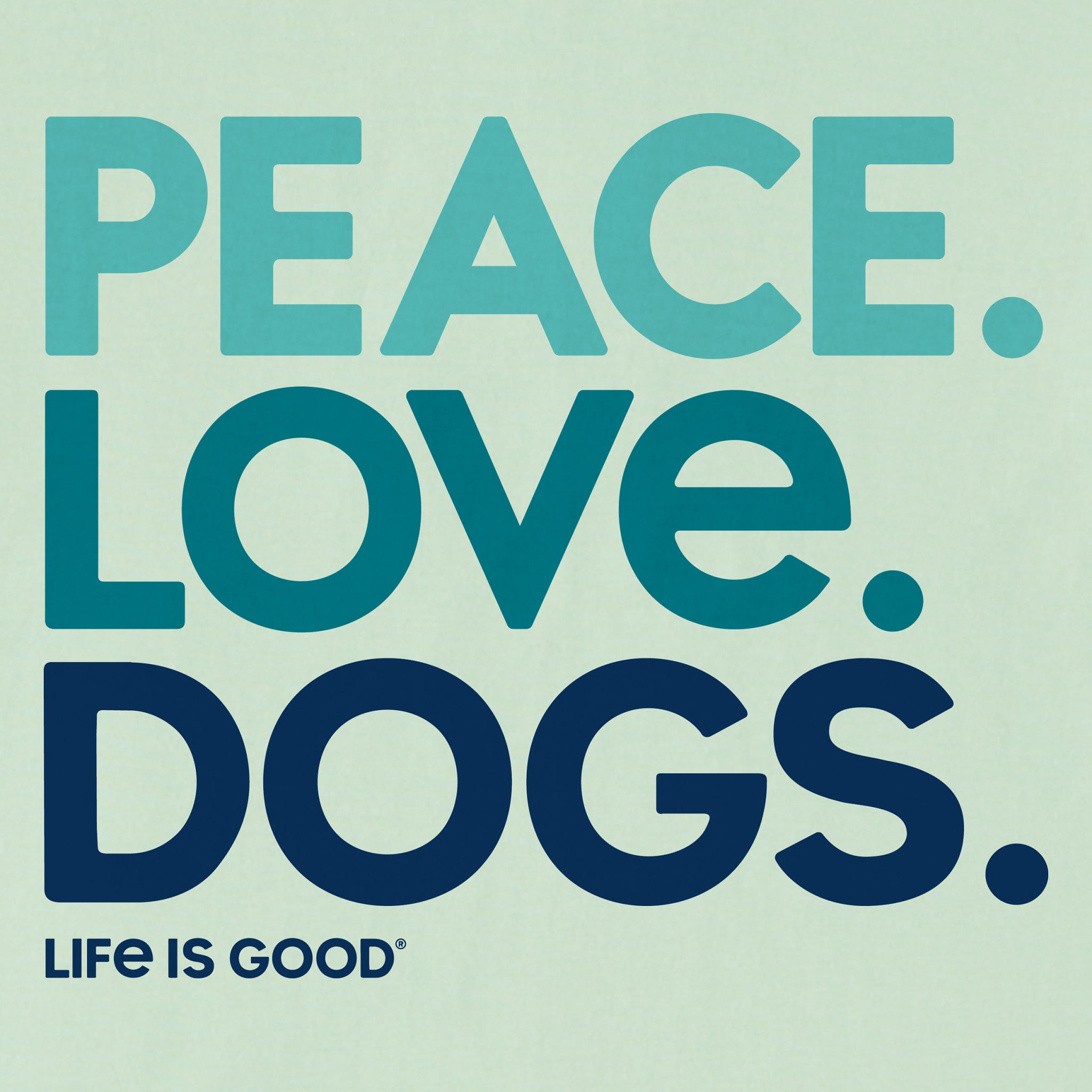 Women's Peace Love Dogs Short Sleeve Crusher Tee