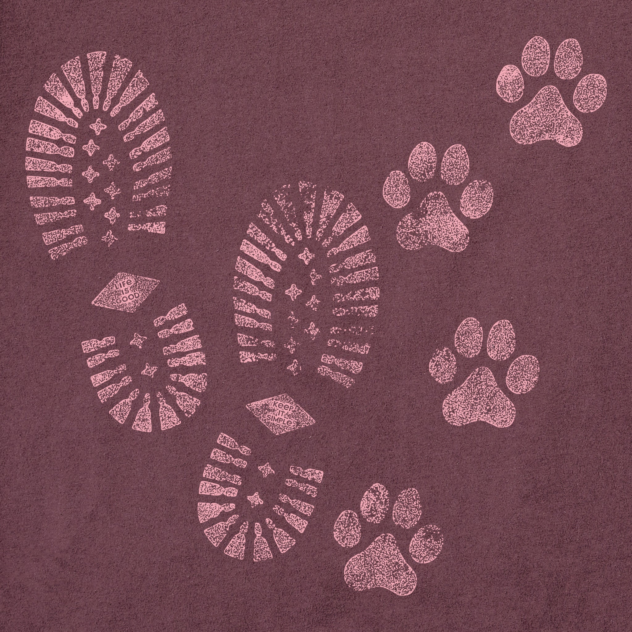 Women's Trails & Tails Short Sleeve Crusher Tee