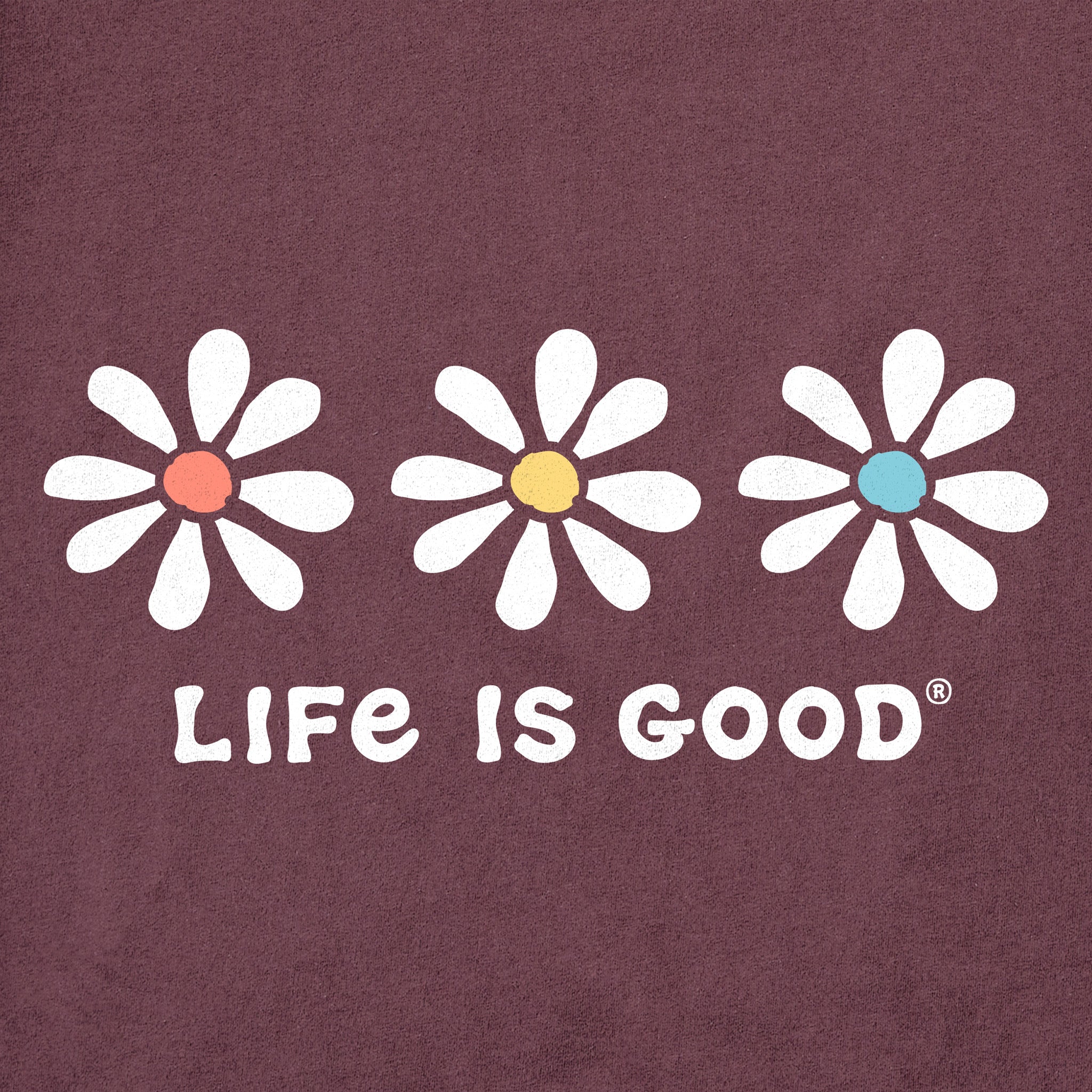 Women's 3 Daisies Short Sleeve Crusher Tee
