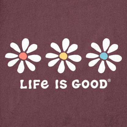 Women's 3 Daisies Short Sleeve Crusher Tee