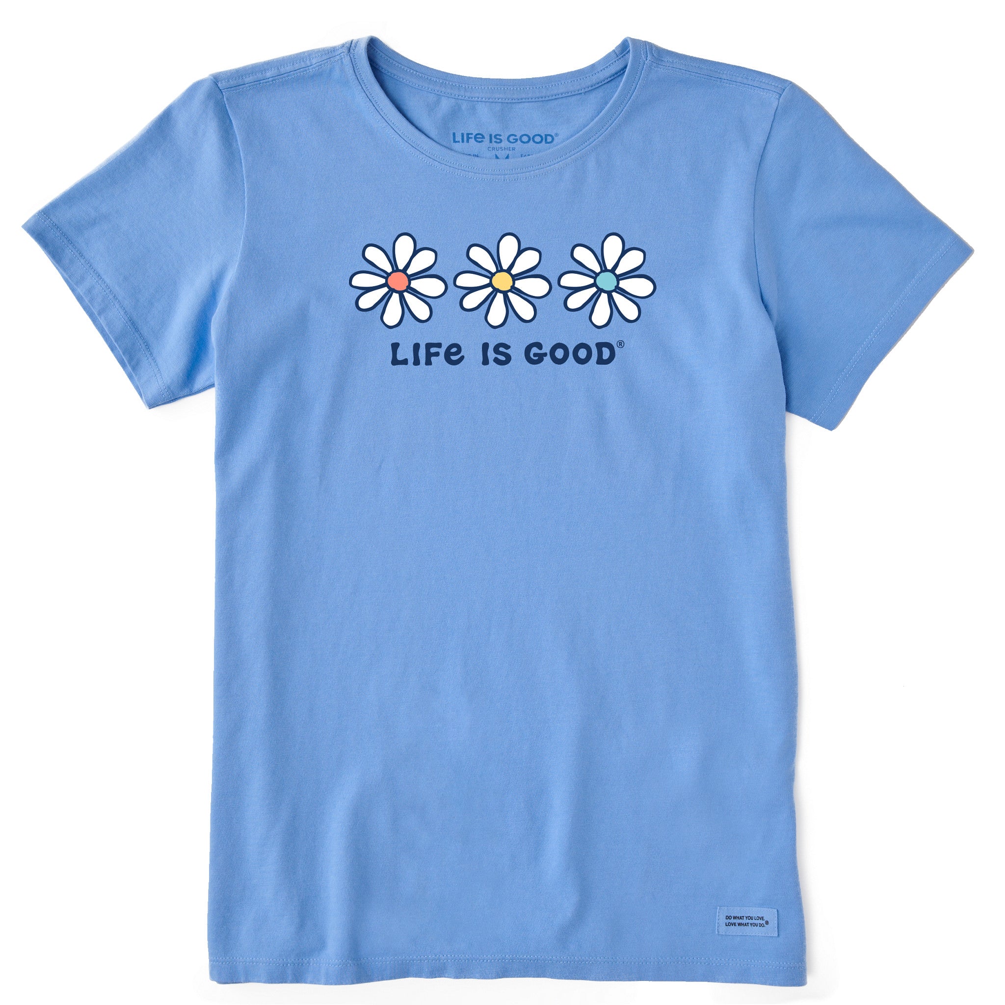 Women's 3 Daisies Short Sleeve Crusher Tee