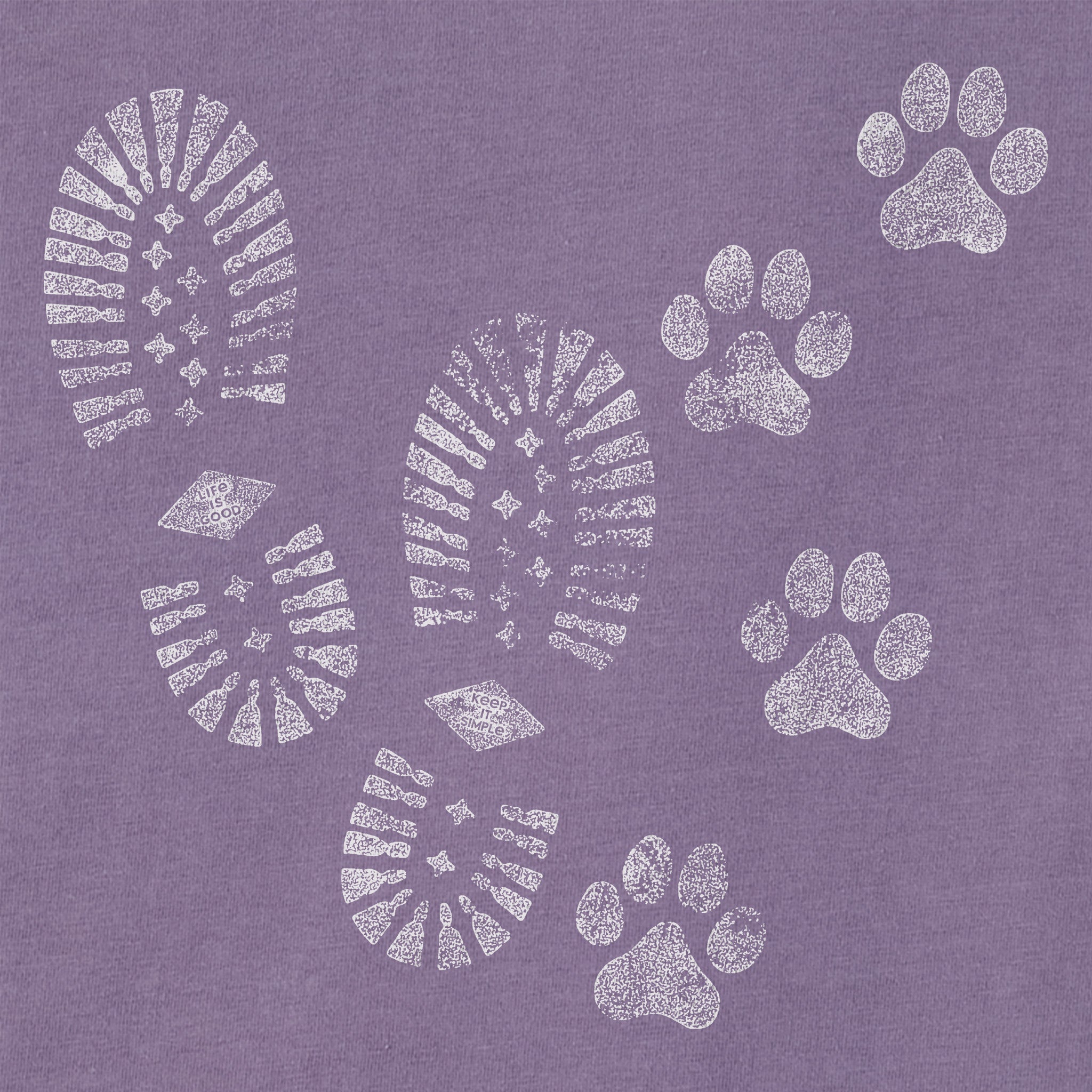Women's Trails & Tails Short Sleeve Crusher Tee