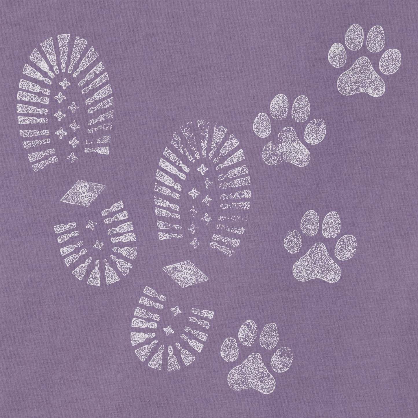 Women's Trails & Tails Short Sleeve Crusher Tee