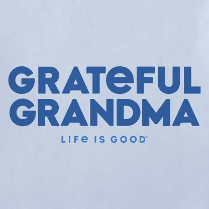 Women's Grateful Grandma Short Sleeve Crusher Vee