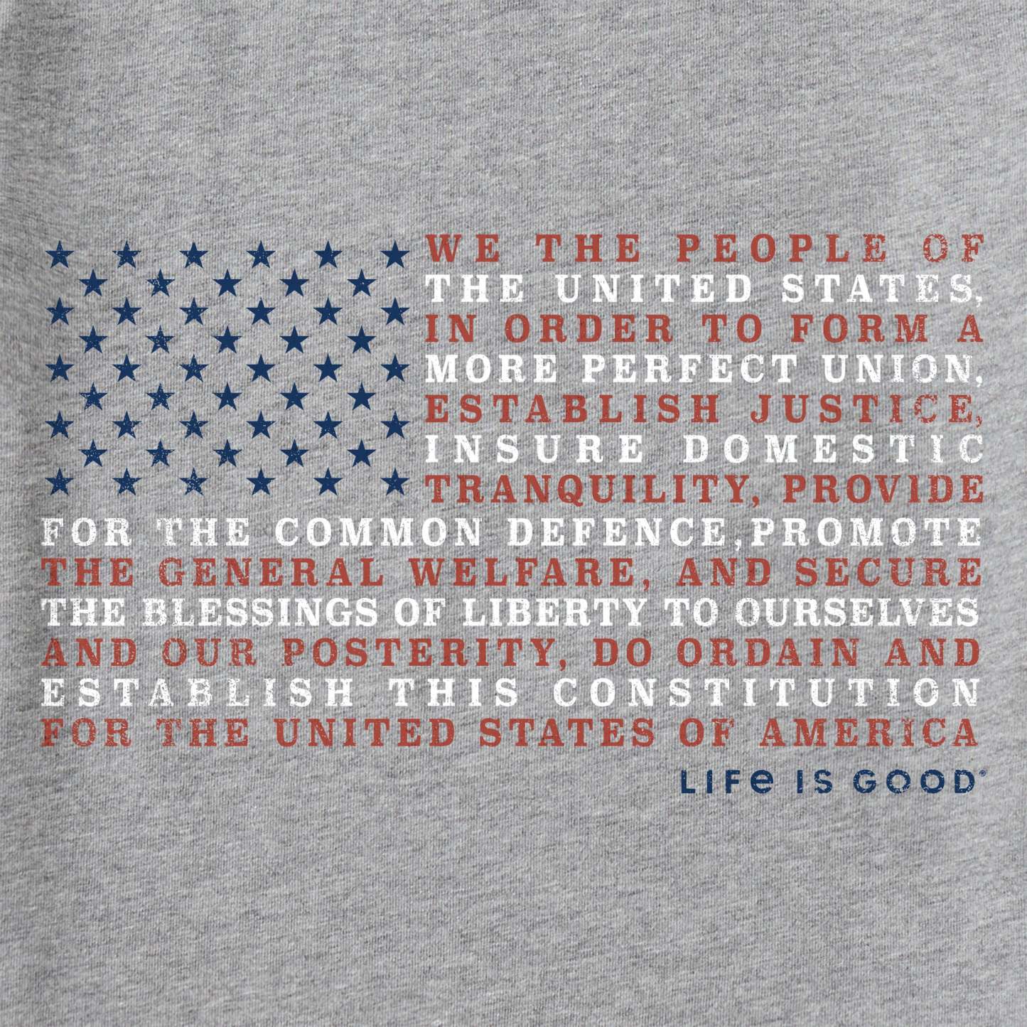 Men's Constitution Flag Short Sleeve Tee