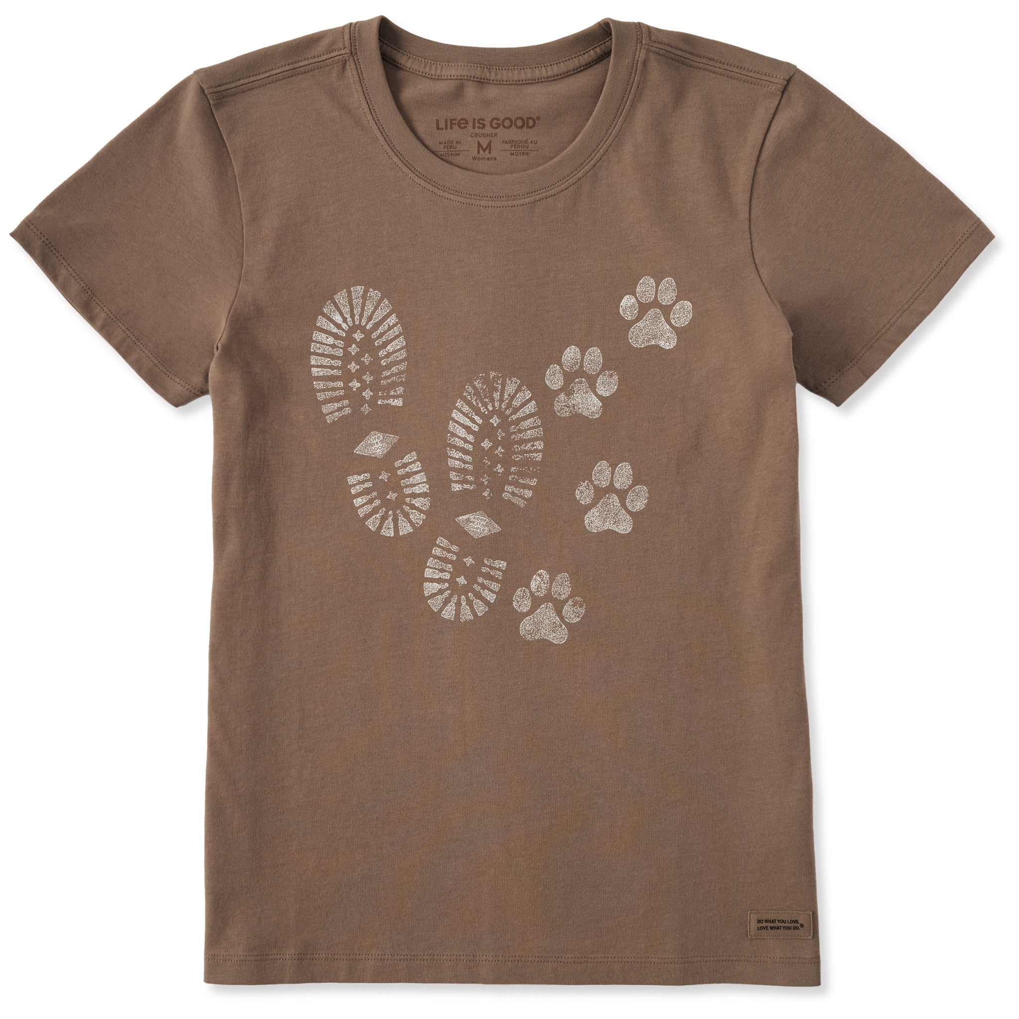 Women's Trails & Tails Short Sleeve Crusher Tee