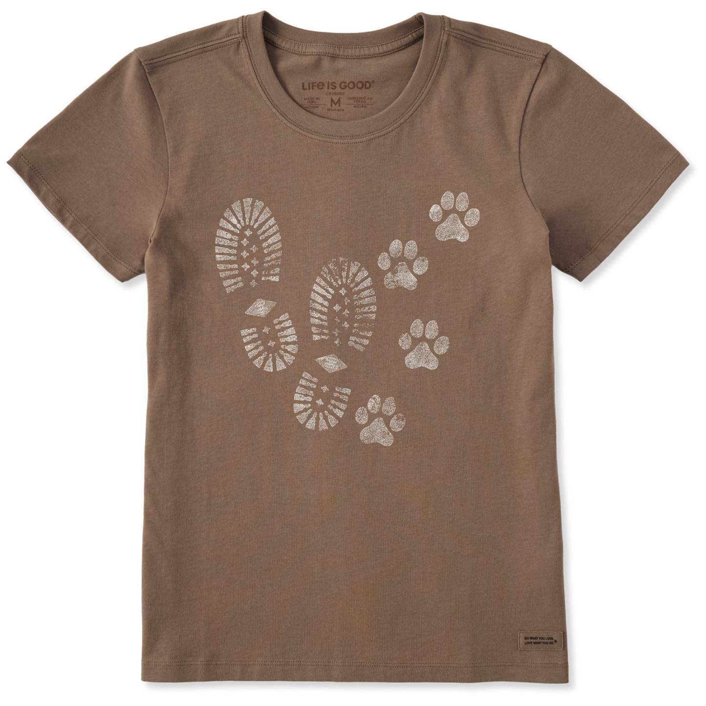 Women's Trails & Tails Short Sleeve Crusher Tee