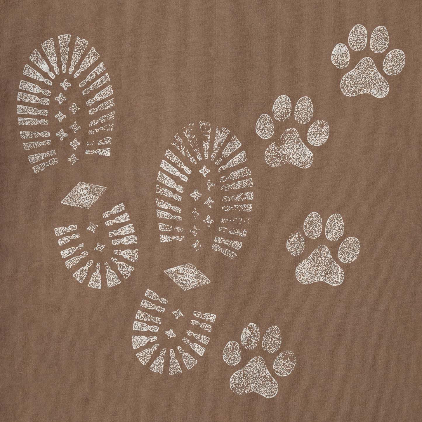 Women's Trails & Tails Short Sleeve Crusher Tee