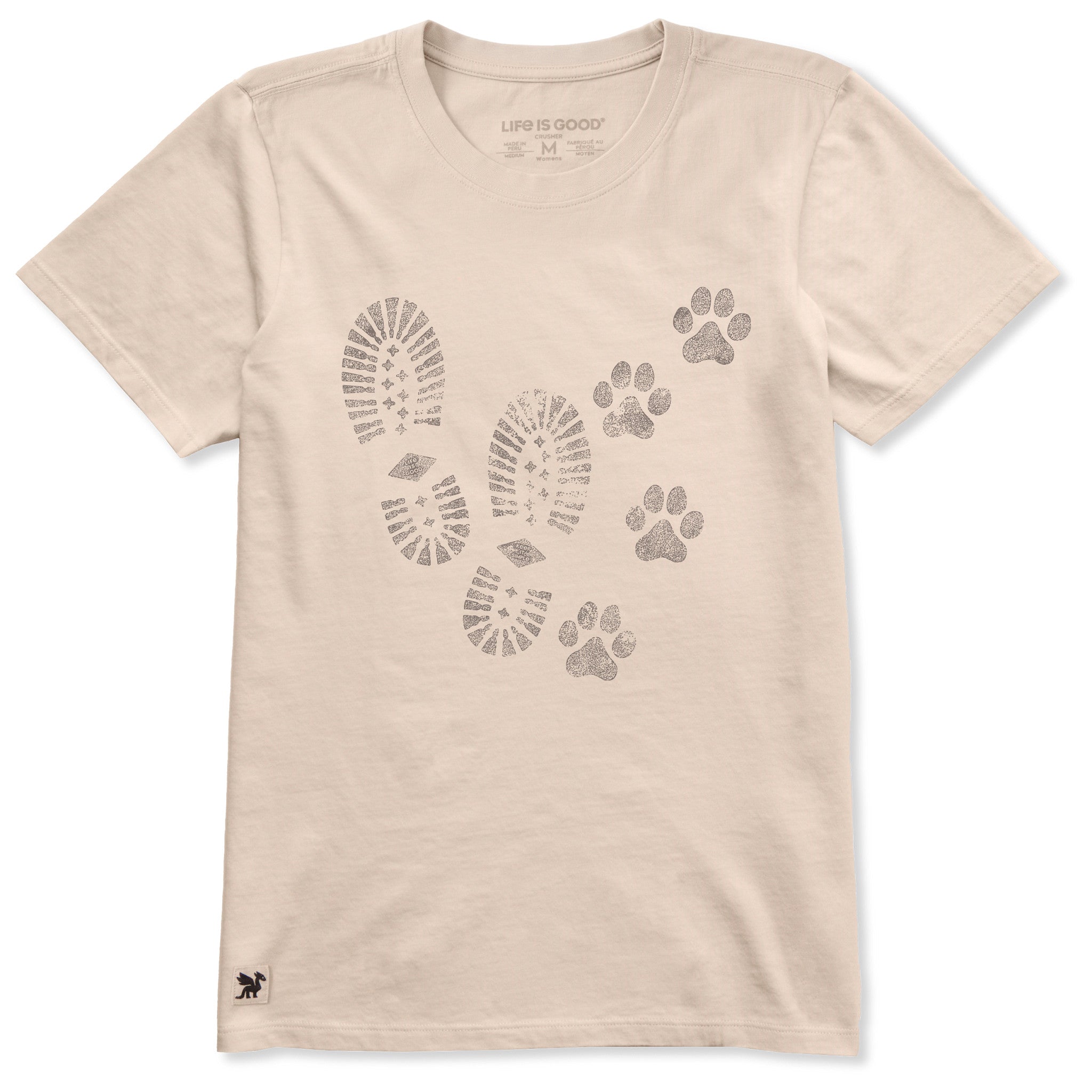 Women's Trails & Tails Short Sleeve Crusher Tee