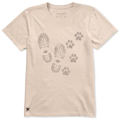 Women's Trails & Tails Short Sleeve Crusher Tee