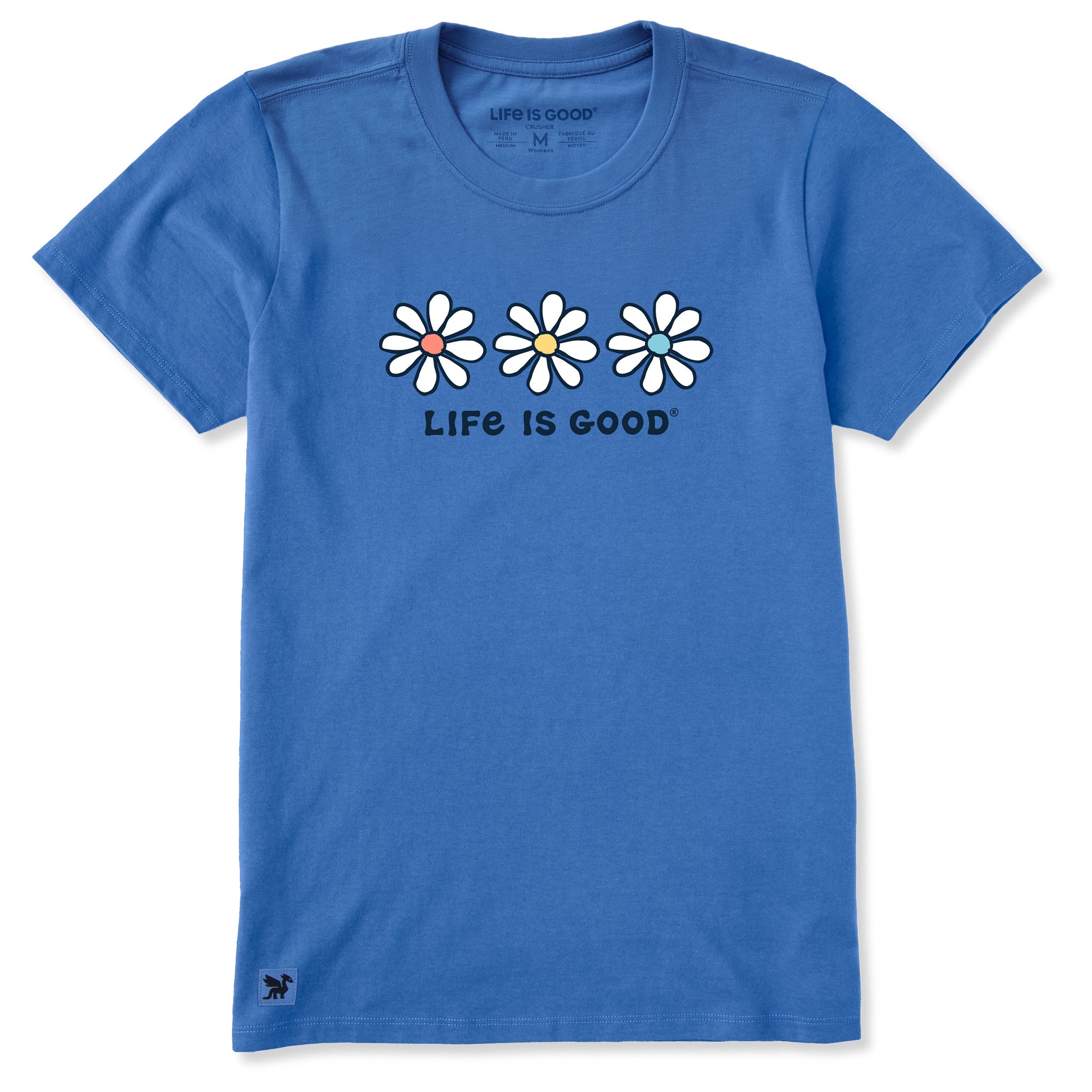 Women's 3 Daisies Short Sleeve Crusher Tee