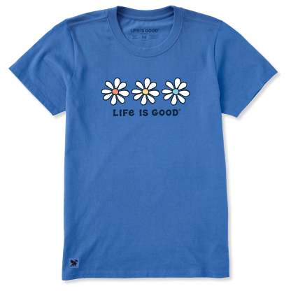 Women's 3 Daisies Short Sleeve Crusher Tee