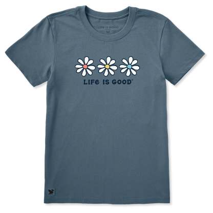 Women's 3 Daisies Short Sleeve Crusher Tee
