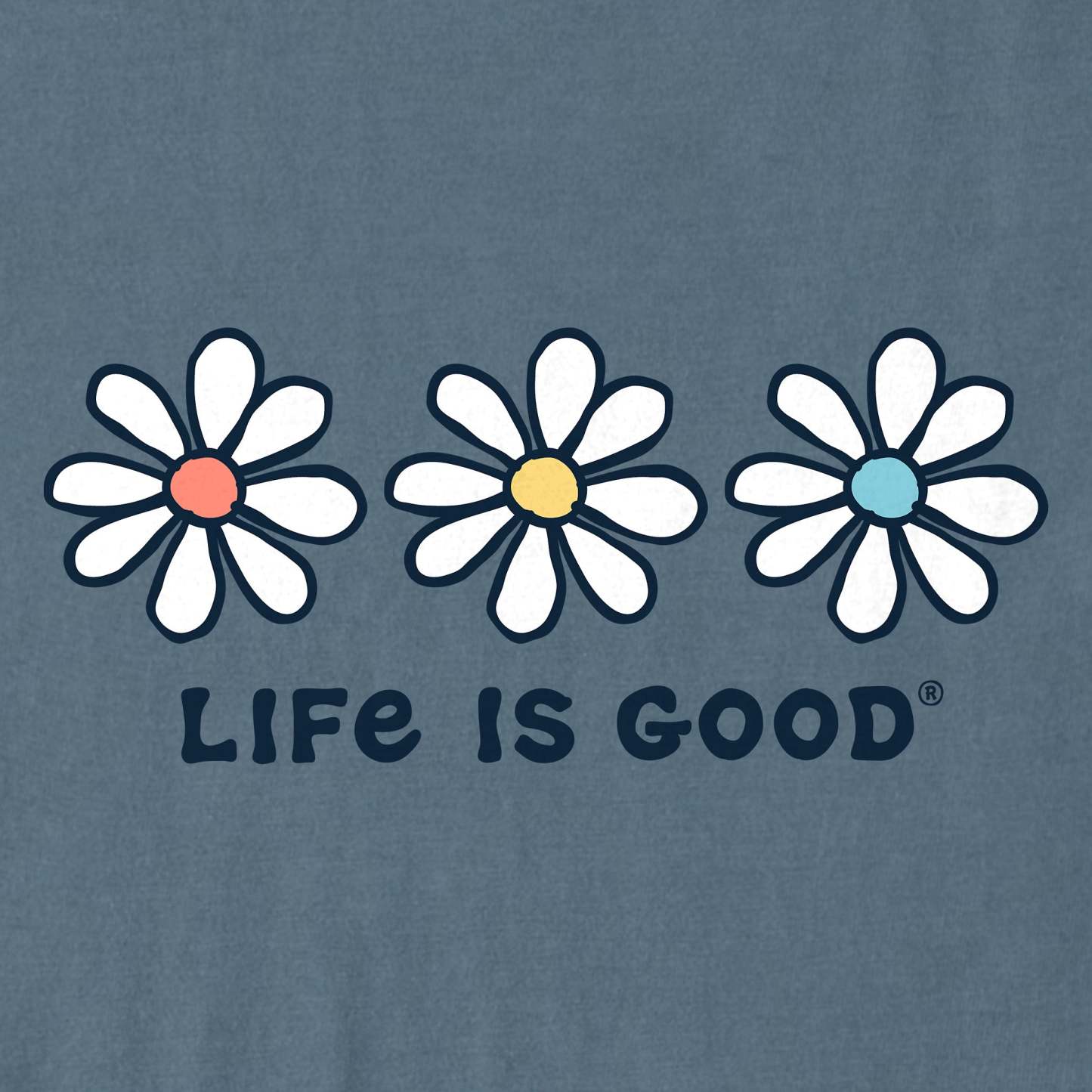 Women's 3 Daisies Short Sleeve Crusher Tee