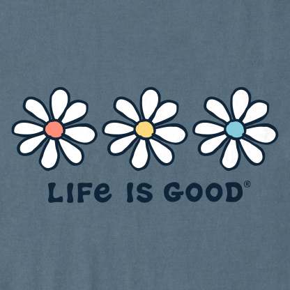 Women's 3 Daisies Short Sleeve Crusher Tee