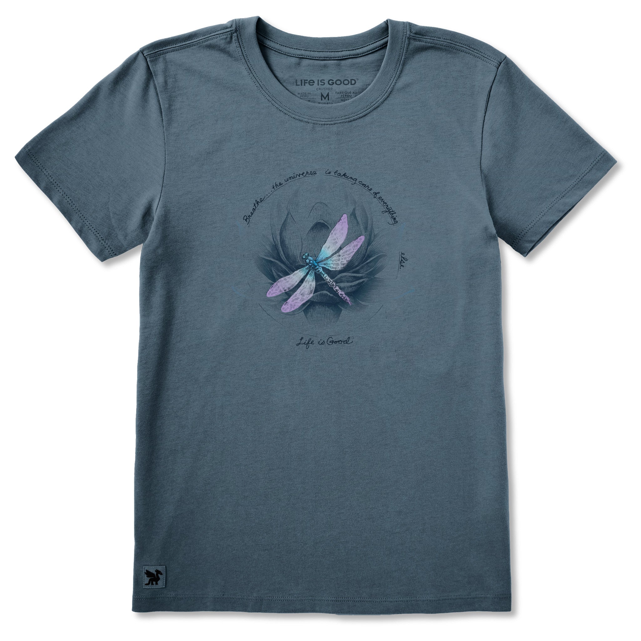 Women's Dragonfly Lotus Breathe Short Sleeve Tee