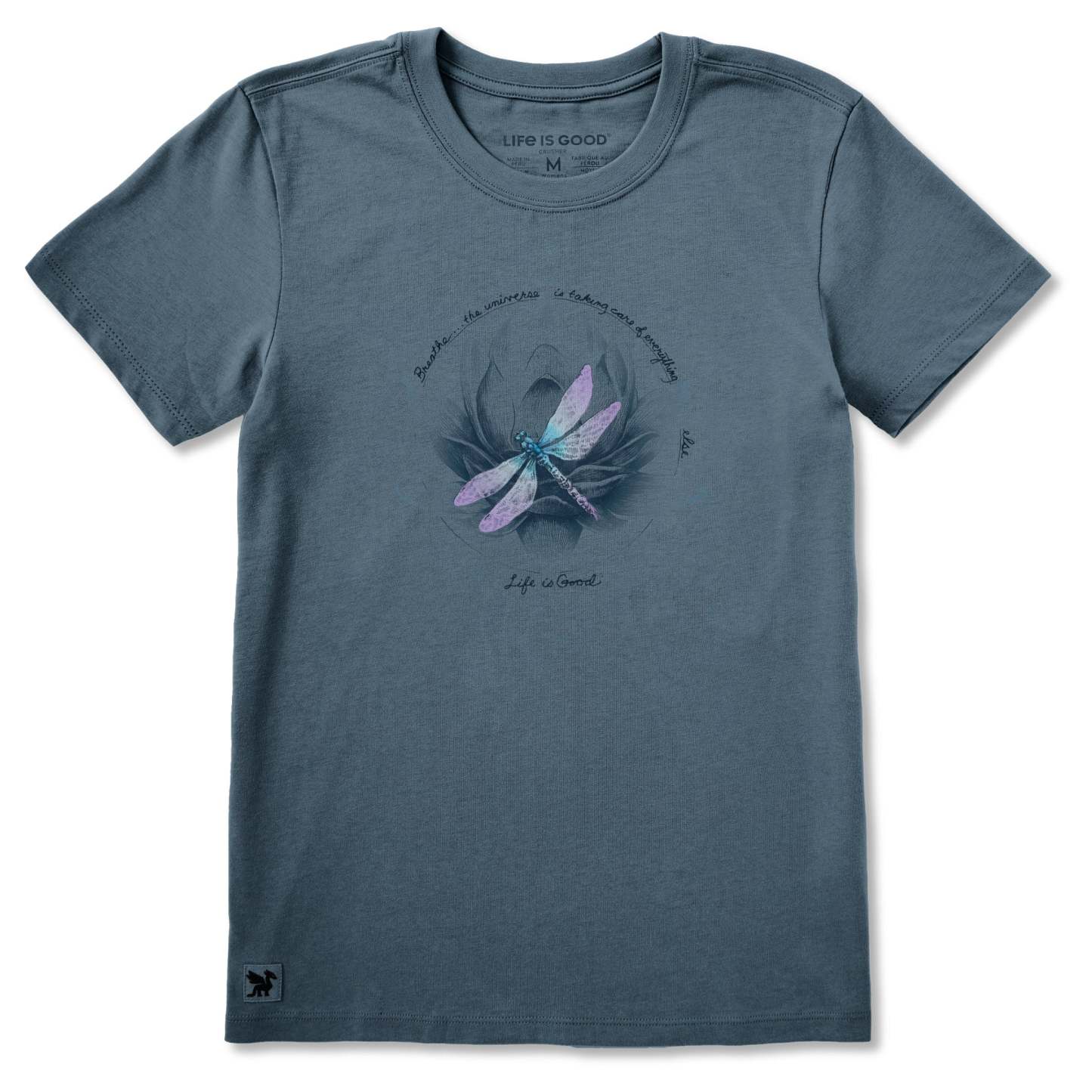 Women's Dragonfly Lotus Breathe Short Sleeve Tee