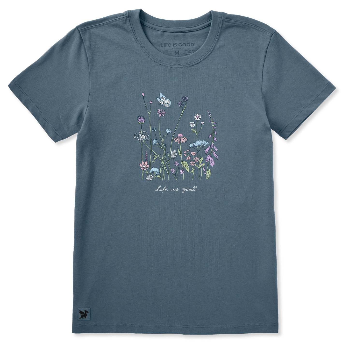 Women's Realaxed Wildflowers Short Sleeve Tee