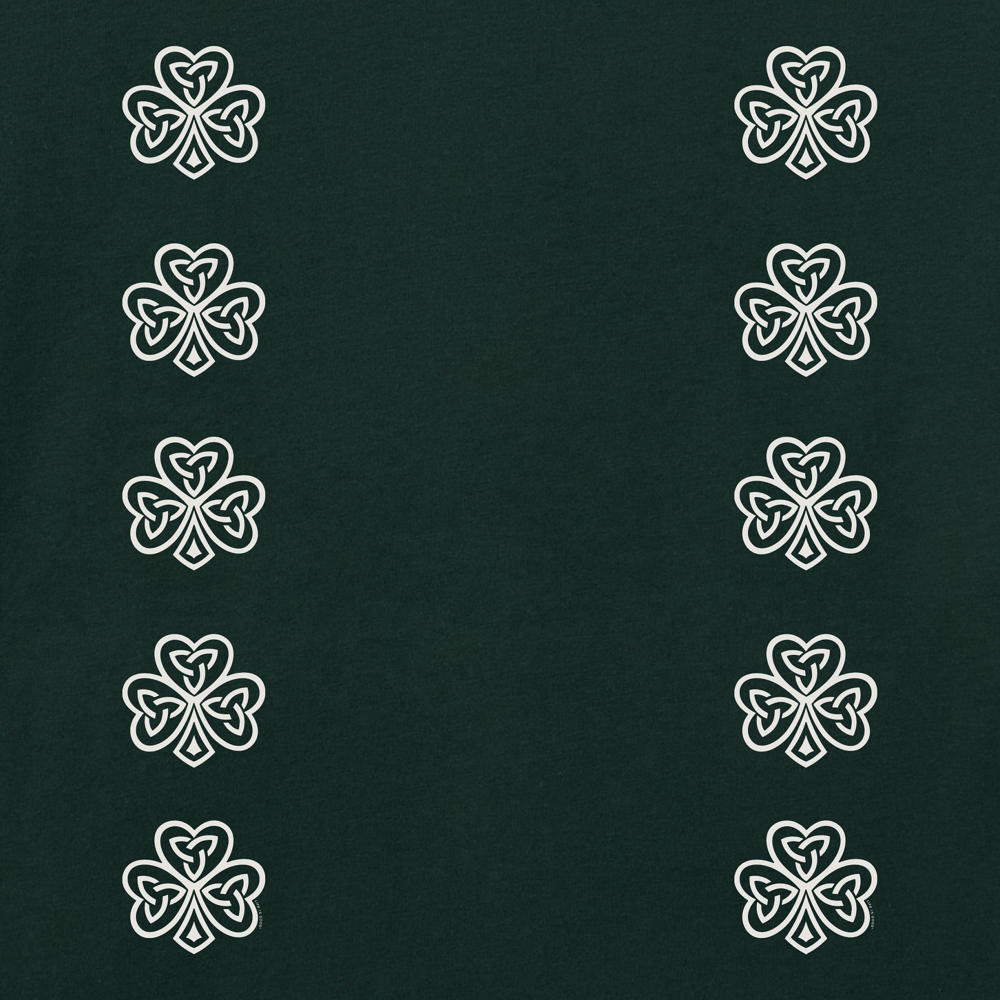 Women's Celtic Clovers Long Sleeve Crusher Tee