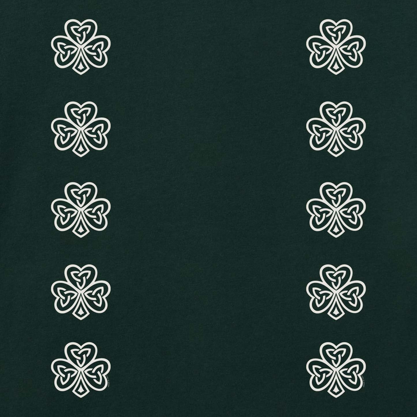 Women's Celtic Clovers Long Sleeve Crusher Tee
