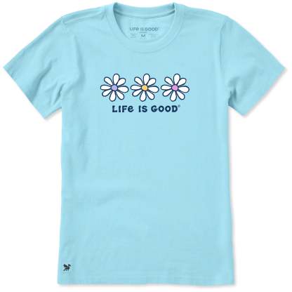 Women's 3 Daisies Short Sleeve Crusher Tee